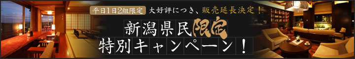 新潟県民限定プラン